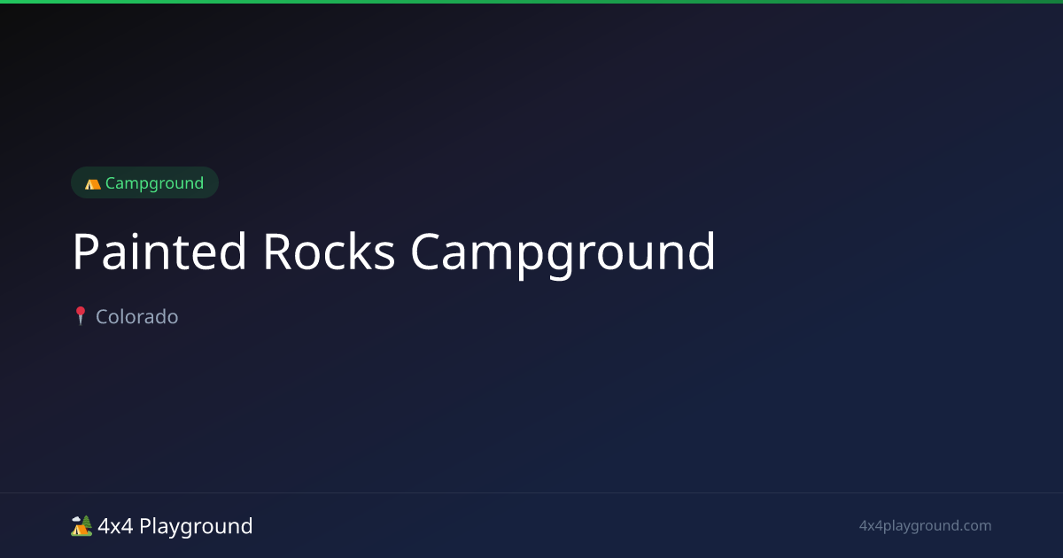 Painted Rocks Campground Camping: Amenities, Price & Nearby Trails ...